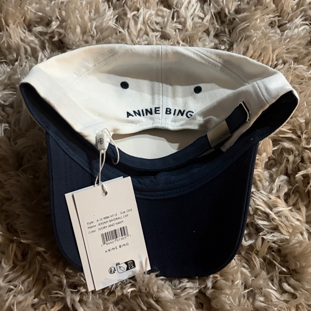 NWT Anine Bing Jeremy baseball cap - Picture 5 of 9